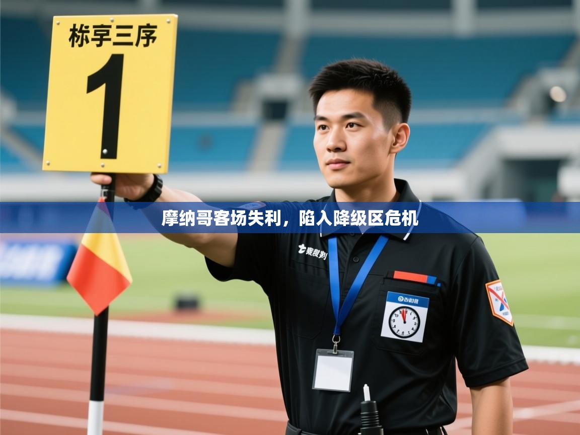 摩纳哥客场失利，陷入降级区危机