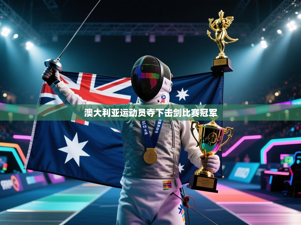 澳大利亚运动员夺下击剑比赛冠军