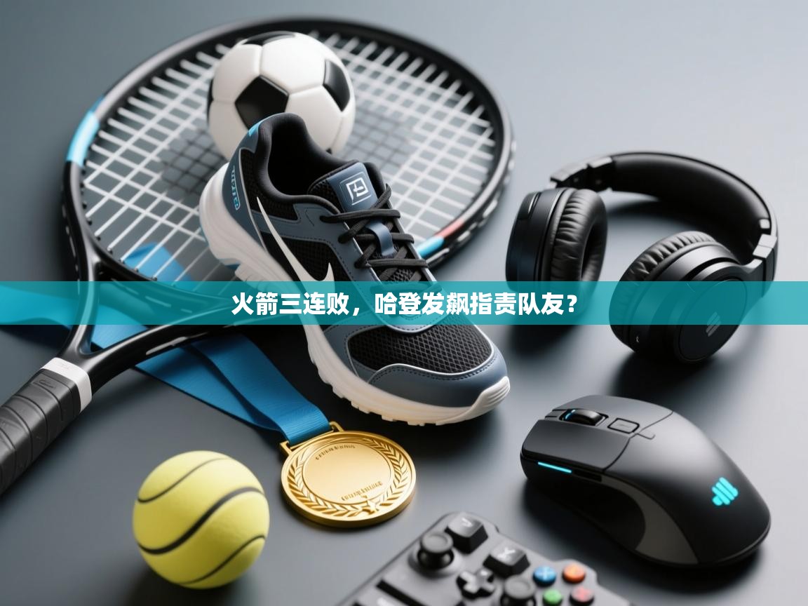 火箭三连败，哈登发飙指责队友？